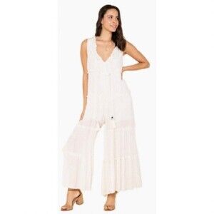 Raga Boho Wide Leg Jumpsuit  Size Medium NWT